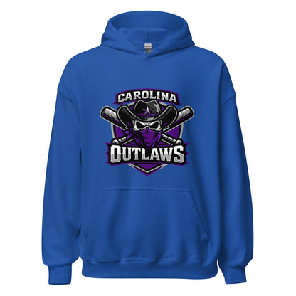 Classic | Hoodie | Carolina Outlaws Baseball | Shield Logo
