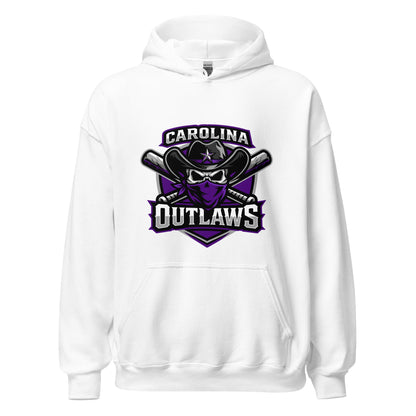 Classic | Hoodie | Carolina Outlaws Baseball | Shield Logo