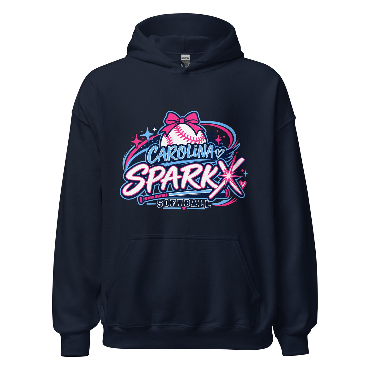 Classic | Hoodie | Carolina Sparkx | Crest Logo
