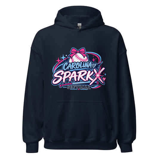 Classic | Hoodie | Carolina Sparkx | Crest Logo