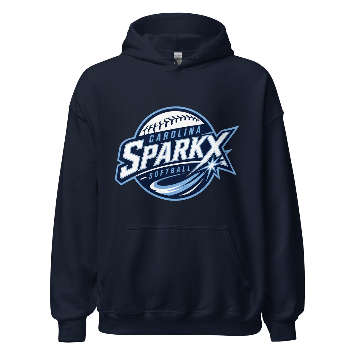 Classic | Hoodie | Carolina Sparkx | Vanguard Logo