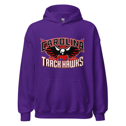 Classic | Hoodie | Carolina track Hawks | Emblem Logo