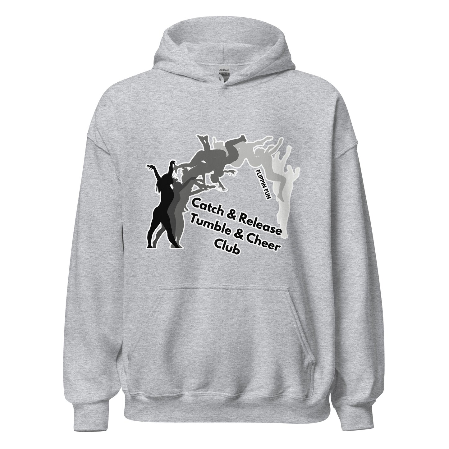 Classic | Hoodie | Catch & Release Tumble & Cheer Club | Tumble Logo