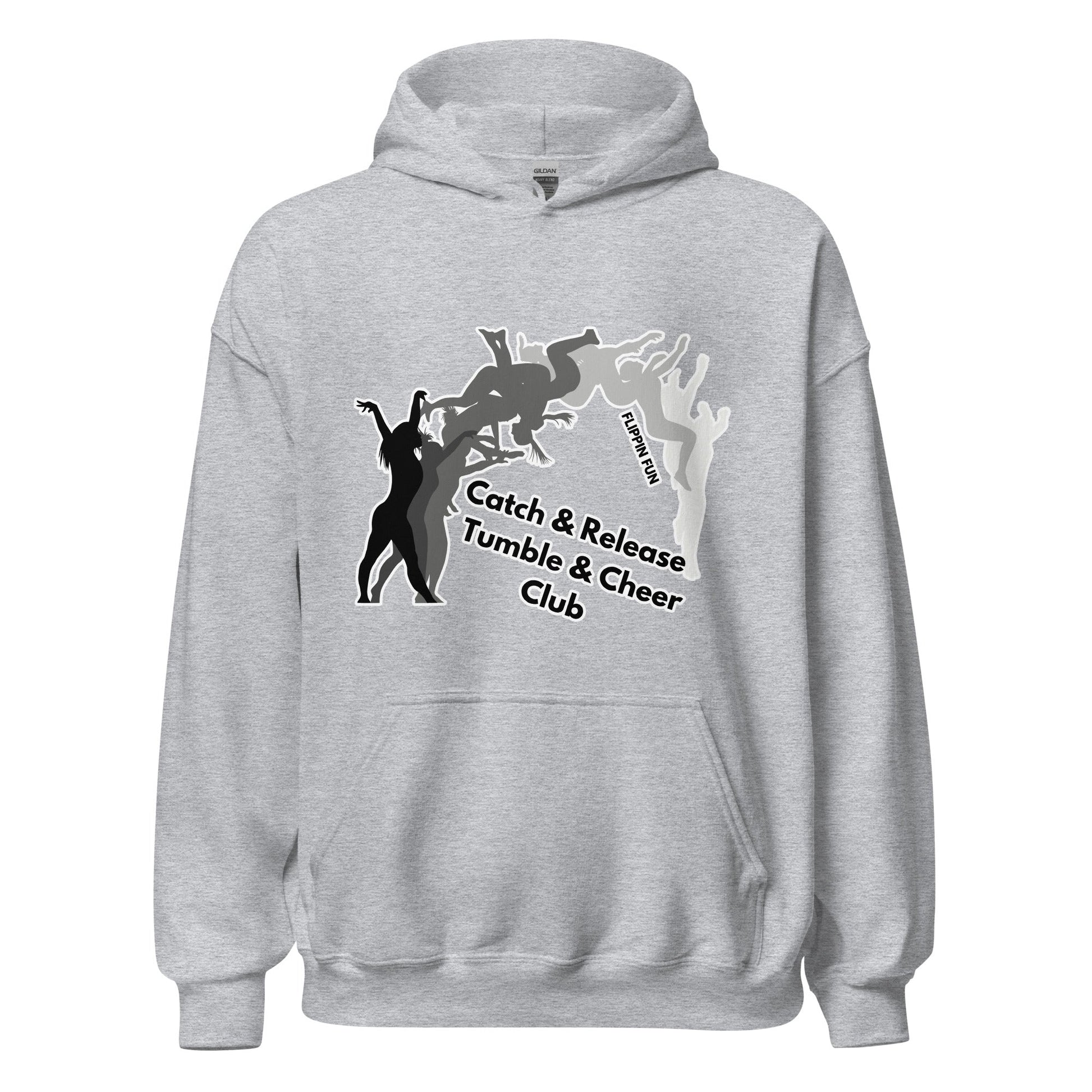 Classic | Hoodie | Catch & Release Tumble & Cheer Club | Tumble Logo