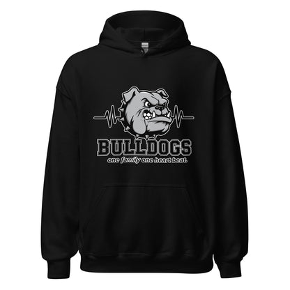 Classic | Hoodie | Celina Recreational Football Black | Bulldogs Crest Logo