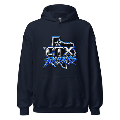 Classic | Hoodie | Central Texas Raiders | Crest Logo
