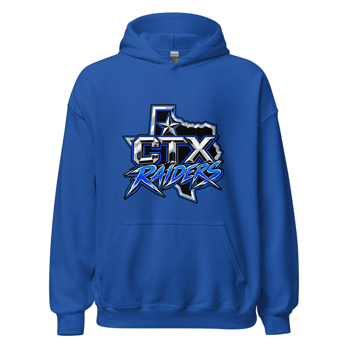 Classic | Hoodie | Central Texas Raiders | Crest Logo