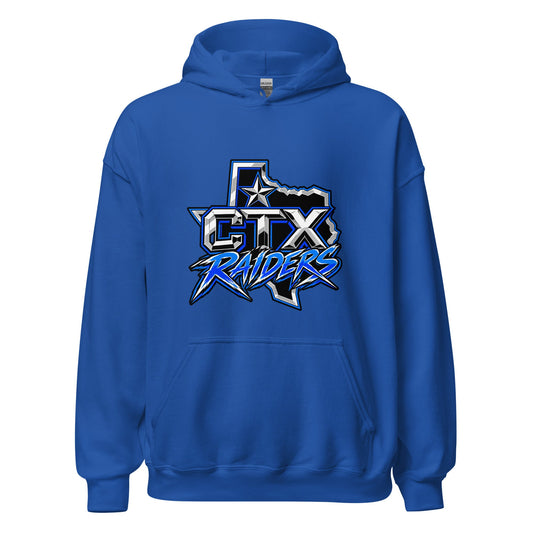 Classic | Hoodie | Central Texas Raiders | Crest Logo