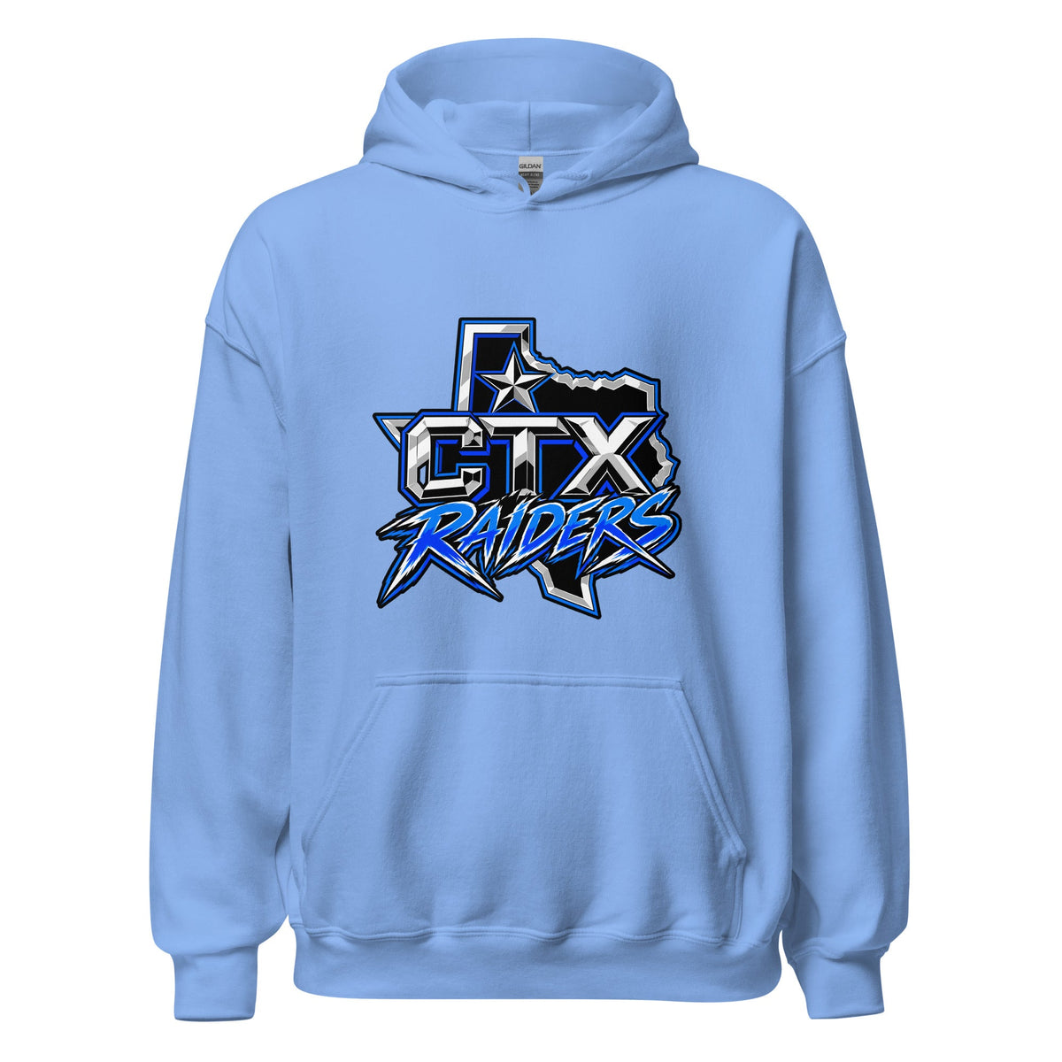 Classic | Hoodie | Central Texas Raiders | Crest Logo