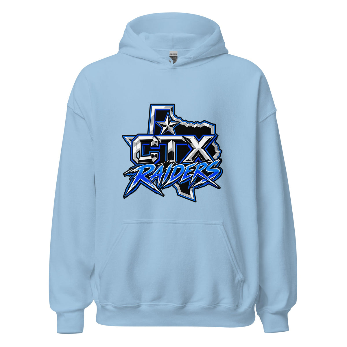 Classic | Hoodie | Central Texas Raiders | Crest Logo
