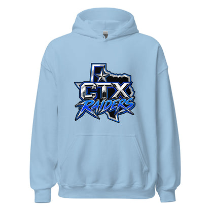 Classic | Hoodie | Central Texas Raiders | Crest Logo