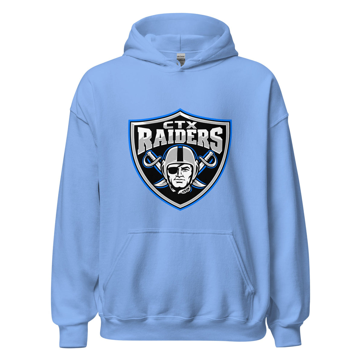 Classic | Hoodie | Central Texas Raiders | Emblem Logo