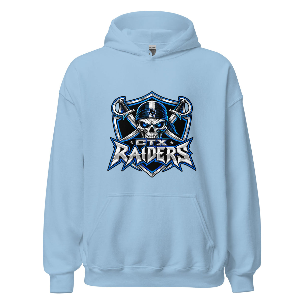 Classic | Hoodie | Central Texas Raiders | Shield Logo