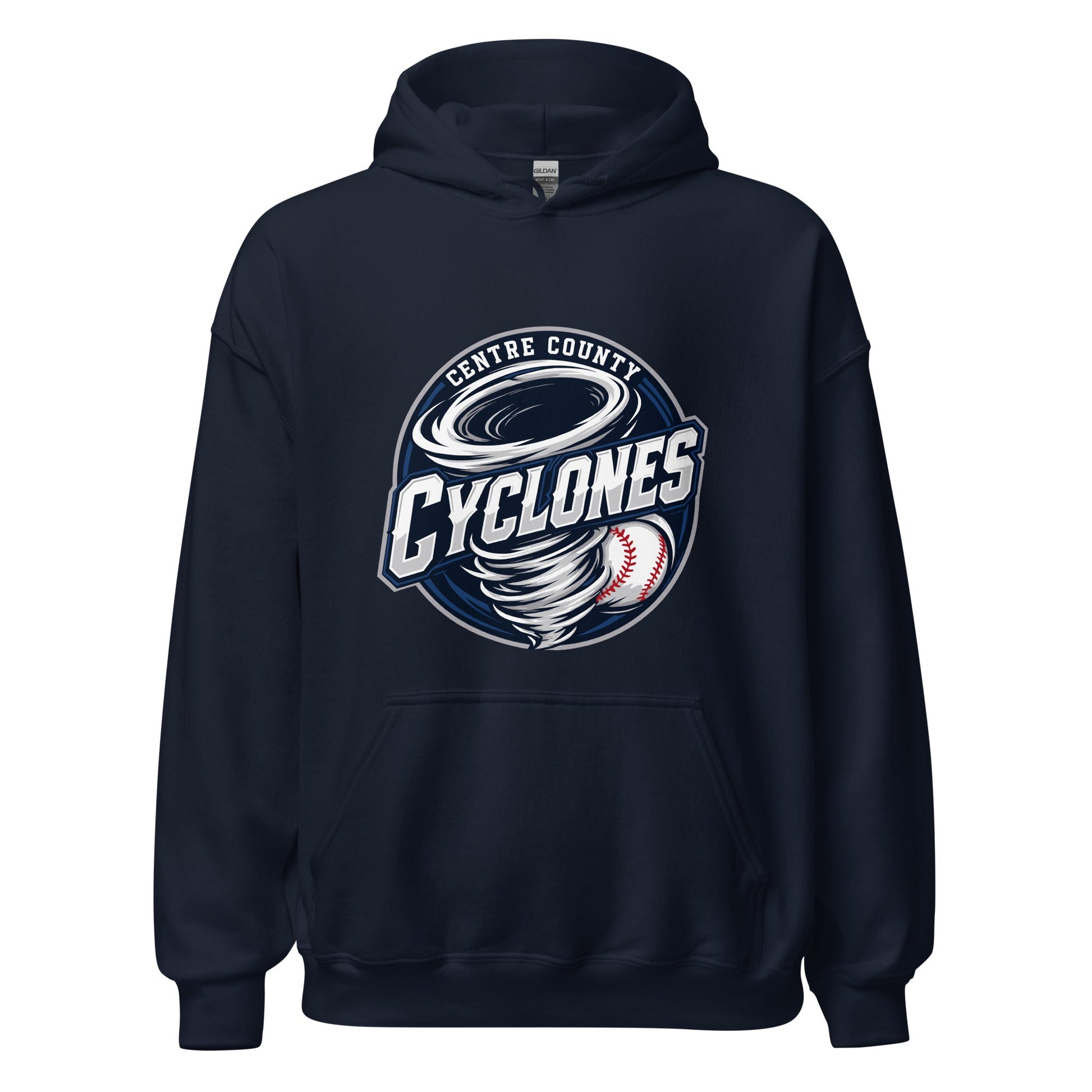 Classic | Hoodie | Centre County Cyclones | Badge Logo