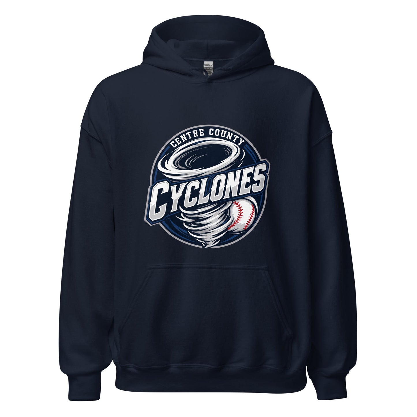 Classic | Hoodie | Centre County Cyclones | Badge Logo