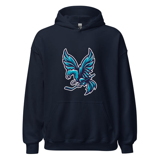 Classic | Hoodie | Charlotte Rise | Mascot Logo