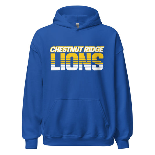 Classic | Hoodie | Chestnut Ridge Lions Football | Script Logo