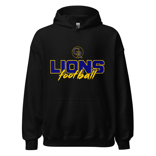 Classic | Hoodie | Chestnut Ridge Lions Football | Vanguard Logo