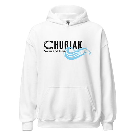 Classic | Hoodie | Chugiak Mustang Swim & Dive | Crest Logo
