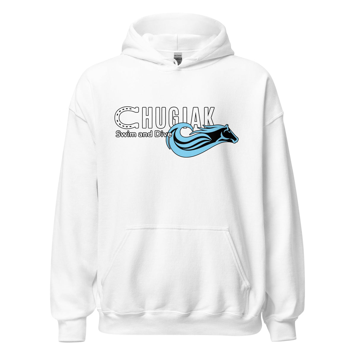 Classic | Hoodie | Chugiak Mustang Swim & Dive | Emblem Logo