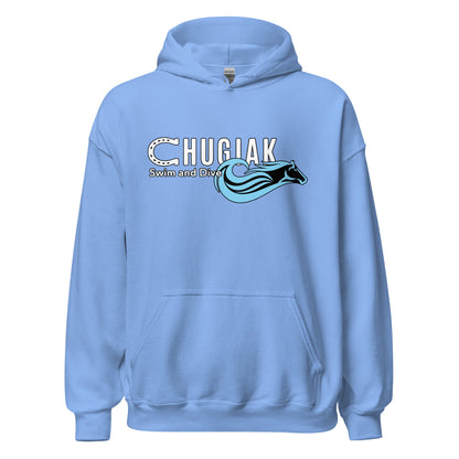 Classic | Hoodie | Chugiak Mustang Swim & Dive | Emblem Logo