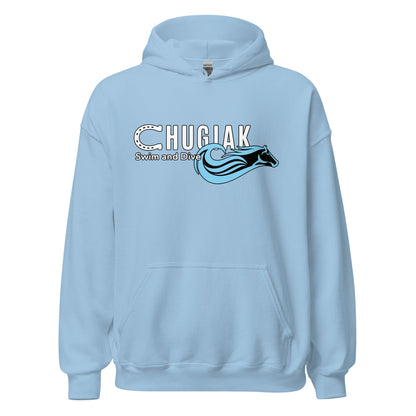 Classic | Hoodie | Chugiak Mustang Swim & Dive | Emblem Logo