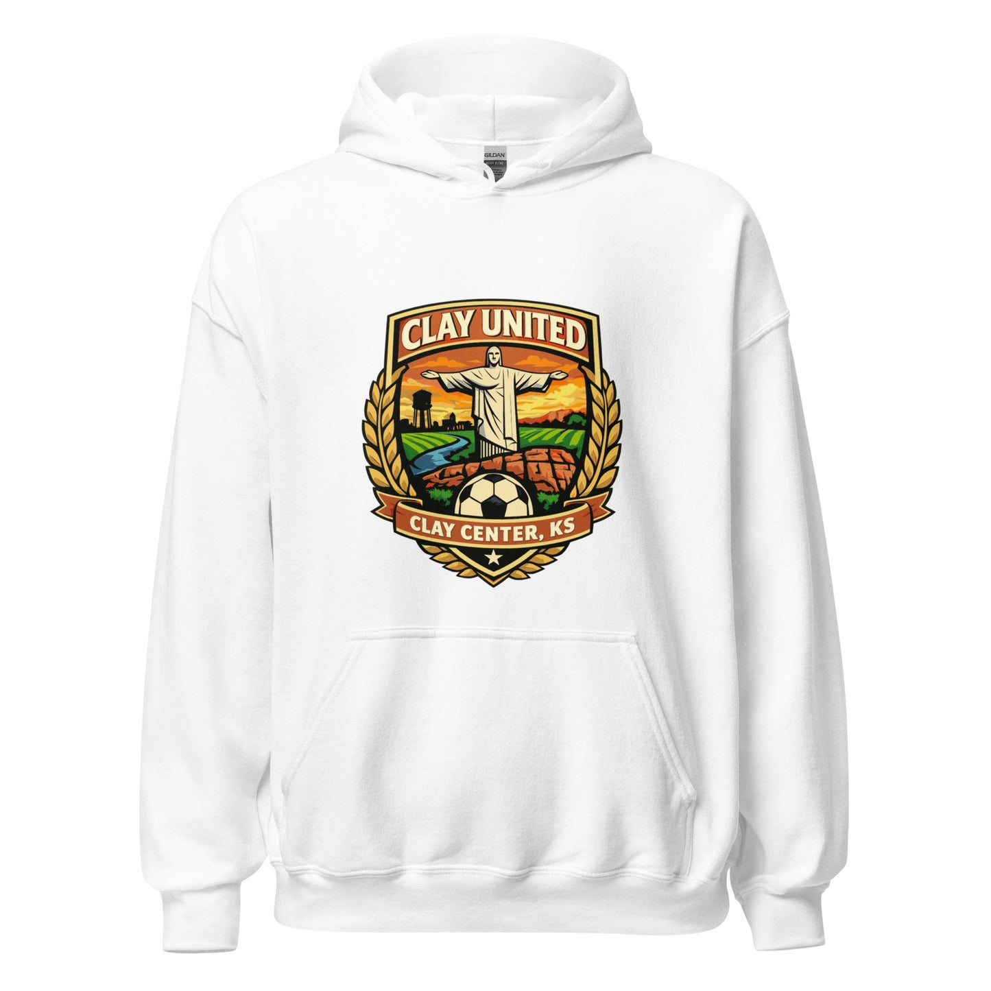 Classic | Hoodie | Clay United | Crest Logo