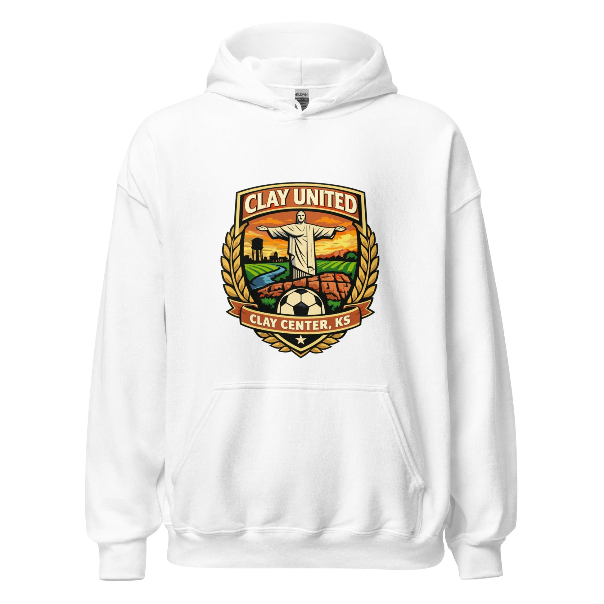 Classic | Hoodie | Clay United | Crest Logo
