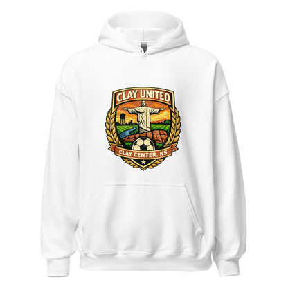 Classic | Hoodie | Clay United | Crest Logo