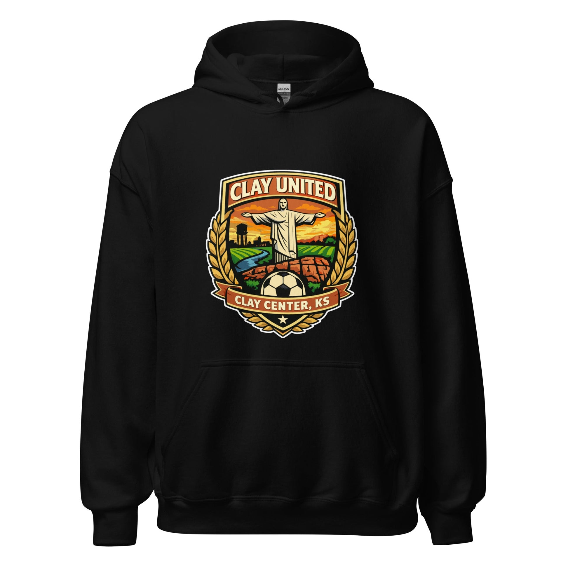 Classic | Hoodie | Clay United | Crest Logo