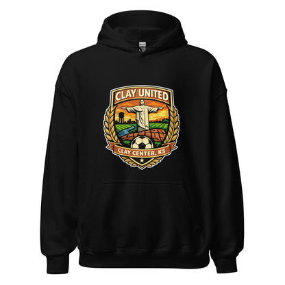 Classic | Hoodie | Clay United | Crest Logo