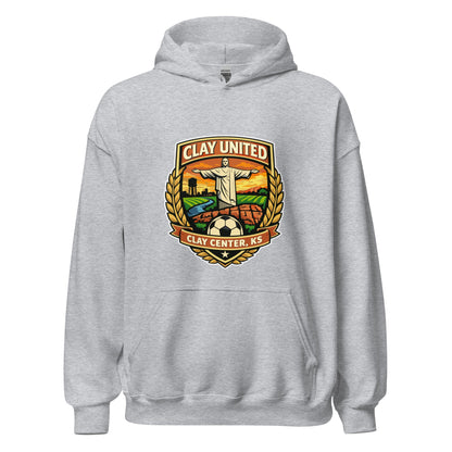 Classic | Hoodie | Clay United | Crest Logo