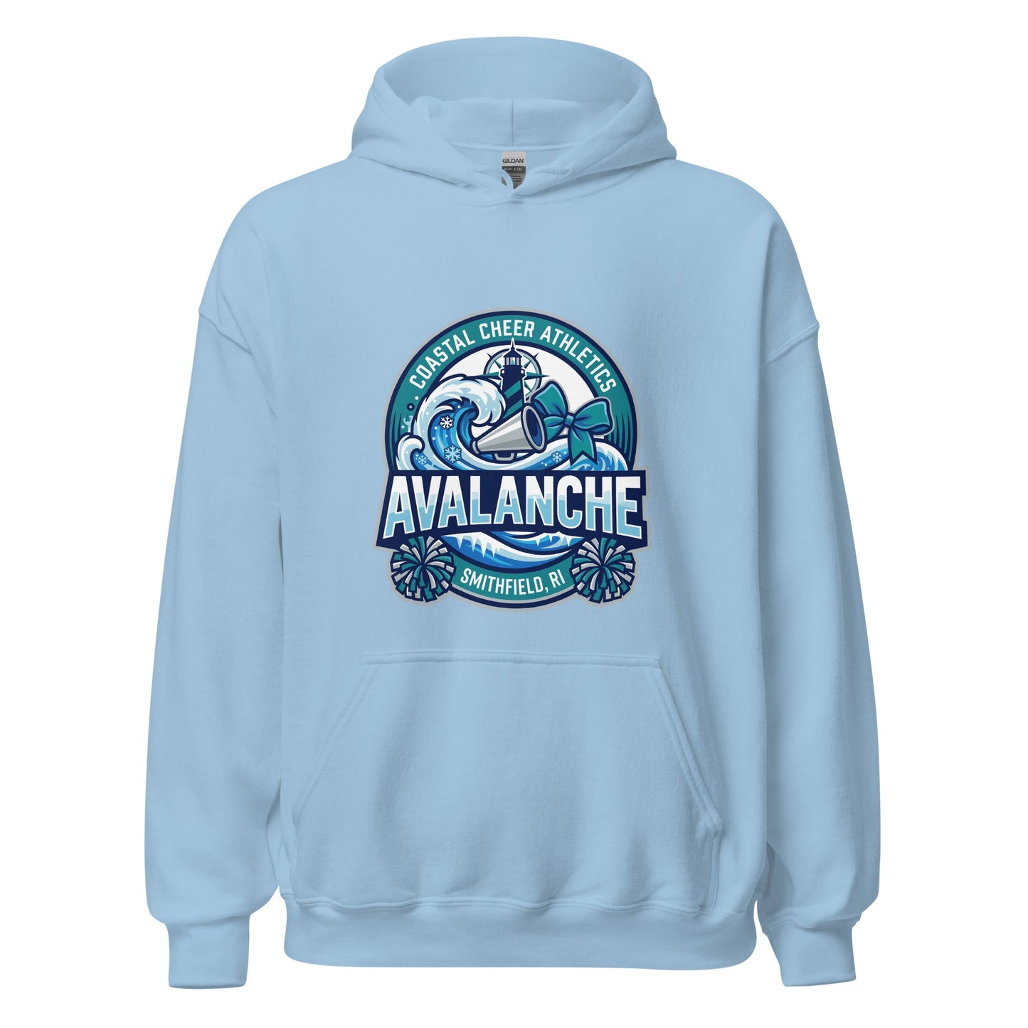 Classic | Hoodie | Coastal Cheer Athletics Avalanche