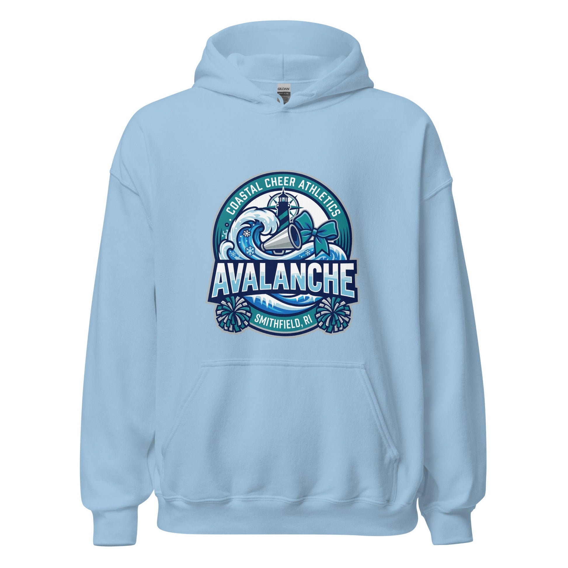 Classic | Hoodie | Coastal Cheer Athletics Avalanche