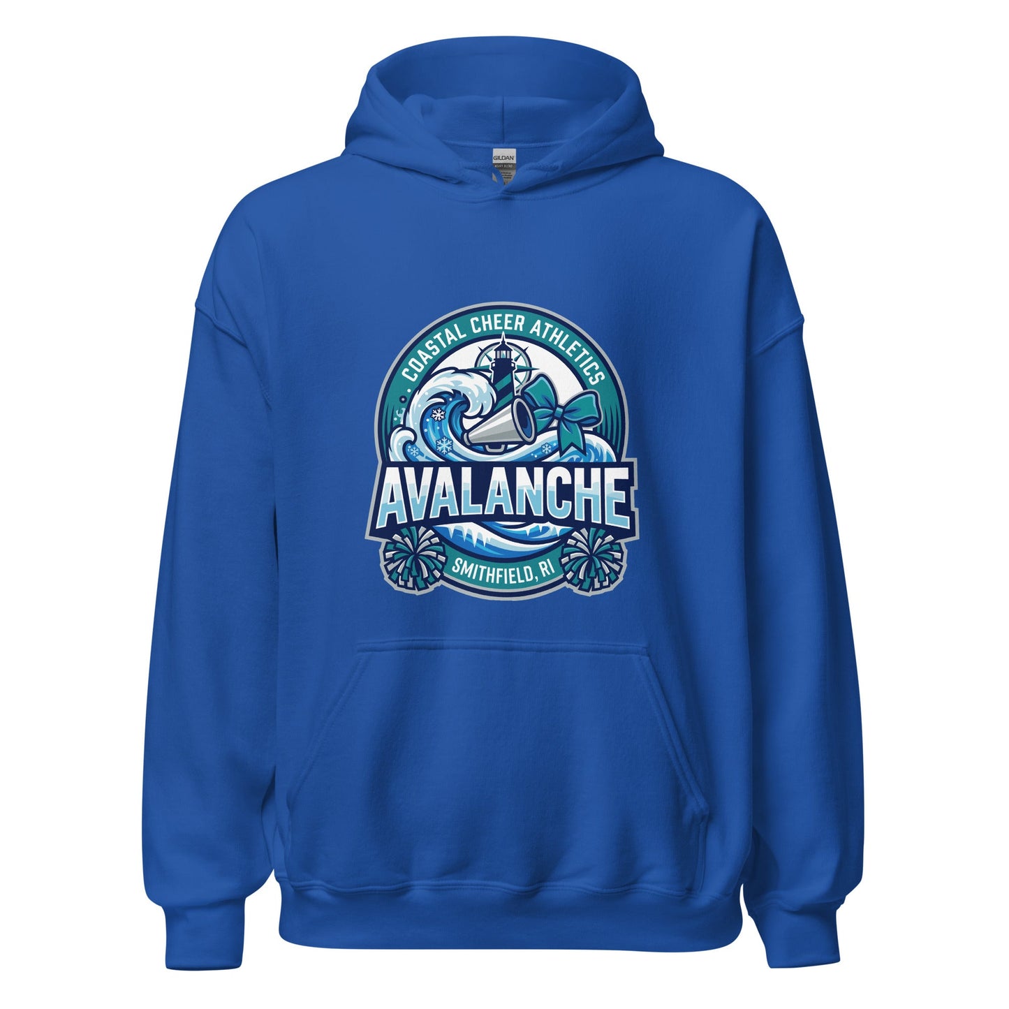 Classic | Hoodie | Coastal Cheer Athletics Avalanche