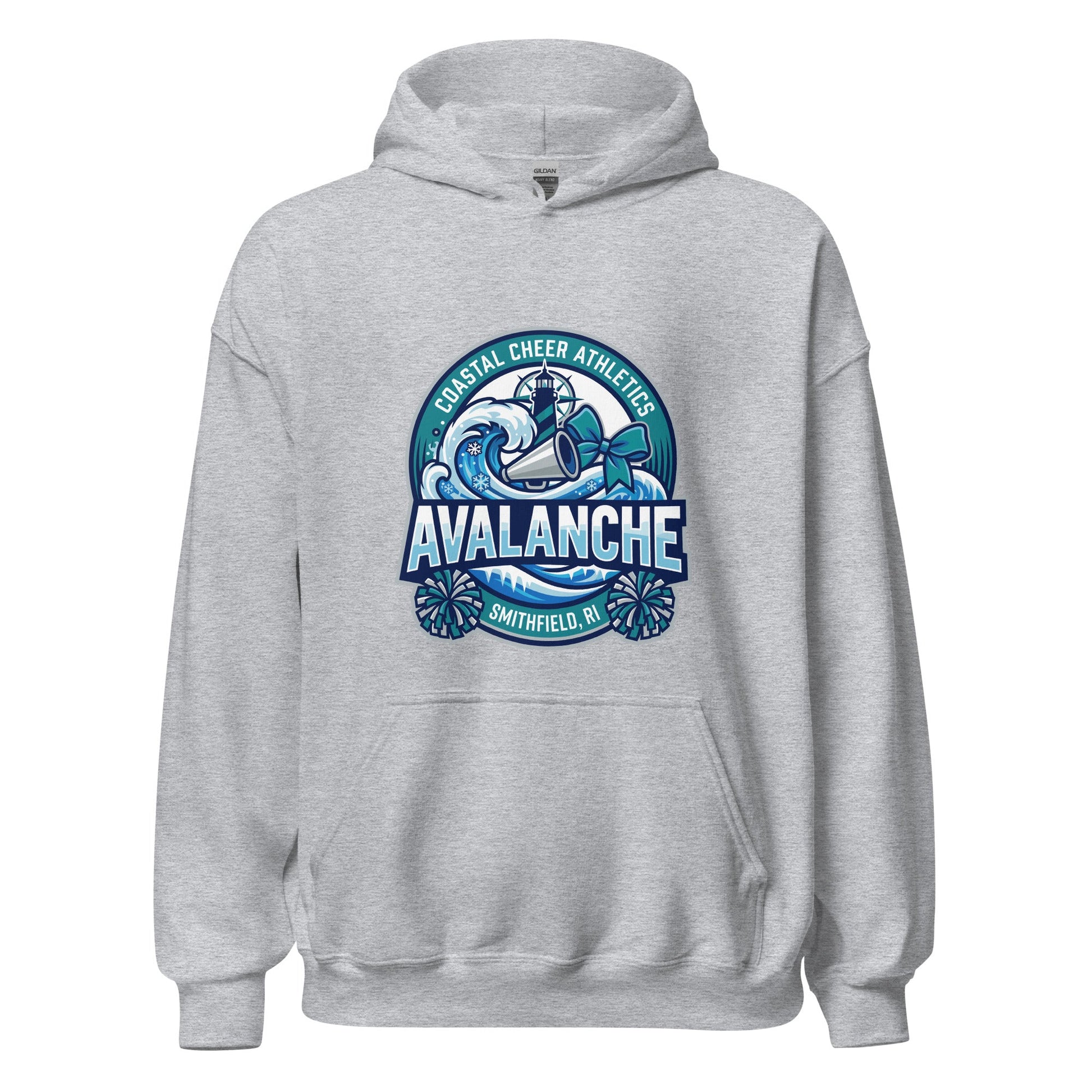 Classic | Hoodie | Coastal Cheer Athletics Avalanche