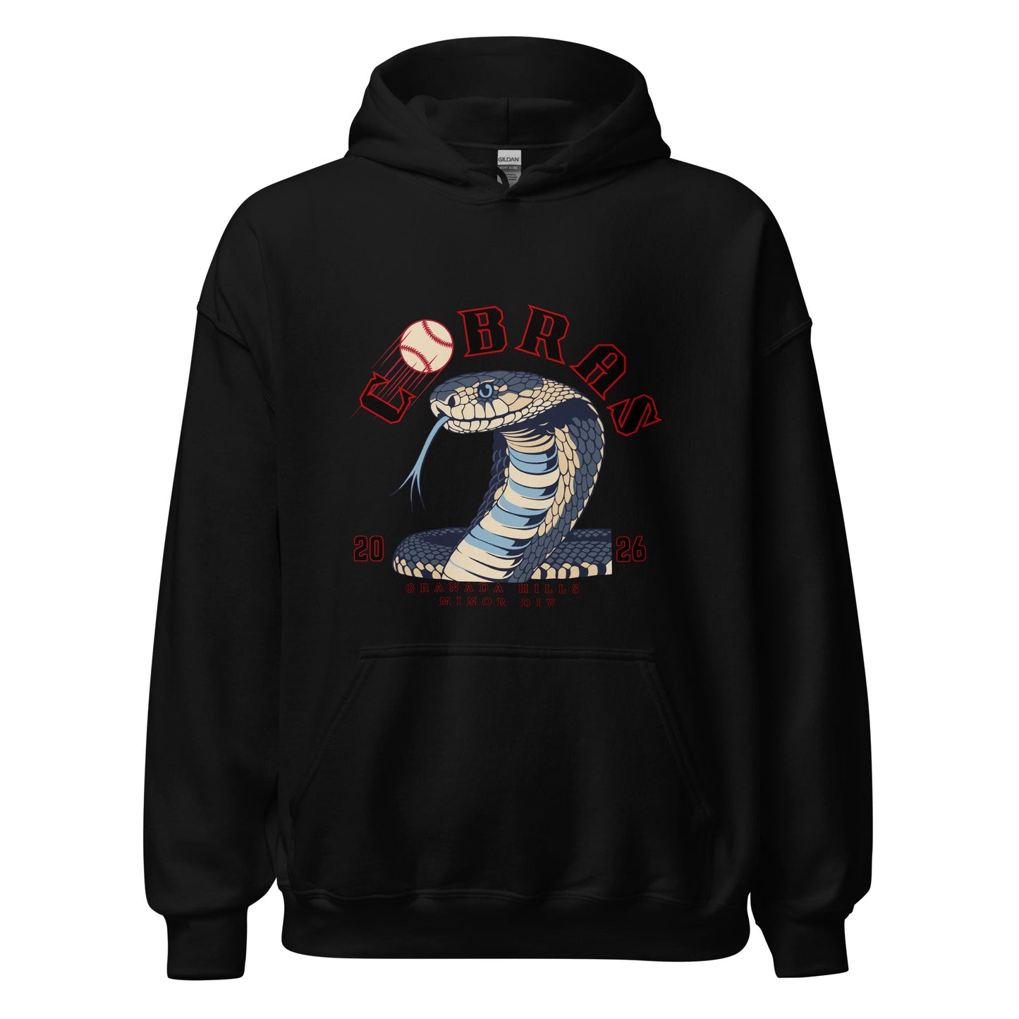 Classic | Hoodie | Cobras '26 | Minor Div Logo