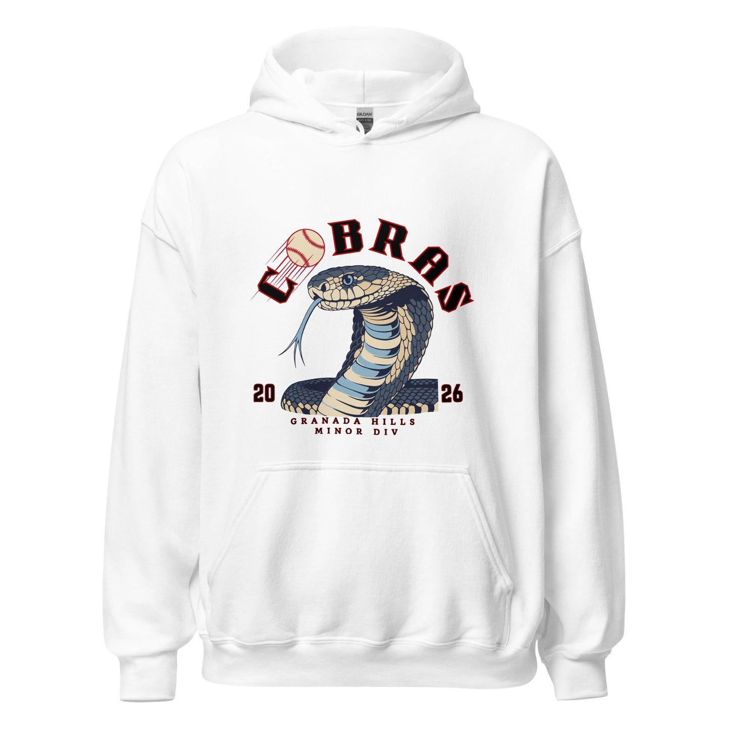 Classic | Hoodie | Cobras '26 | Minor Div Logo