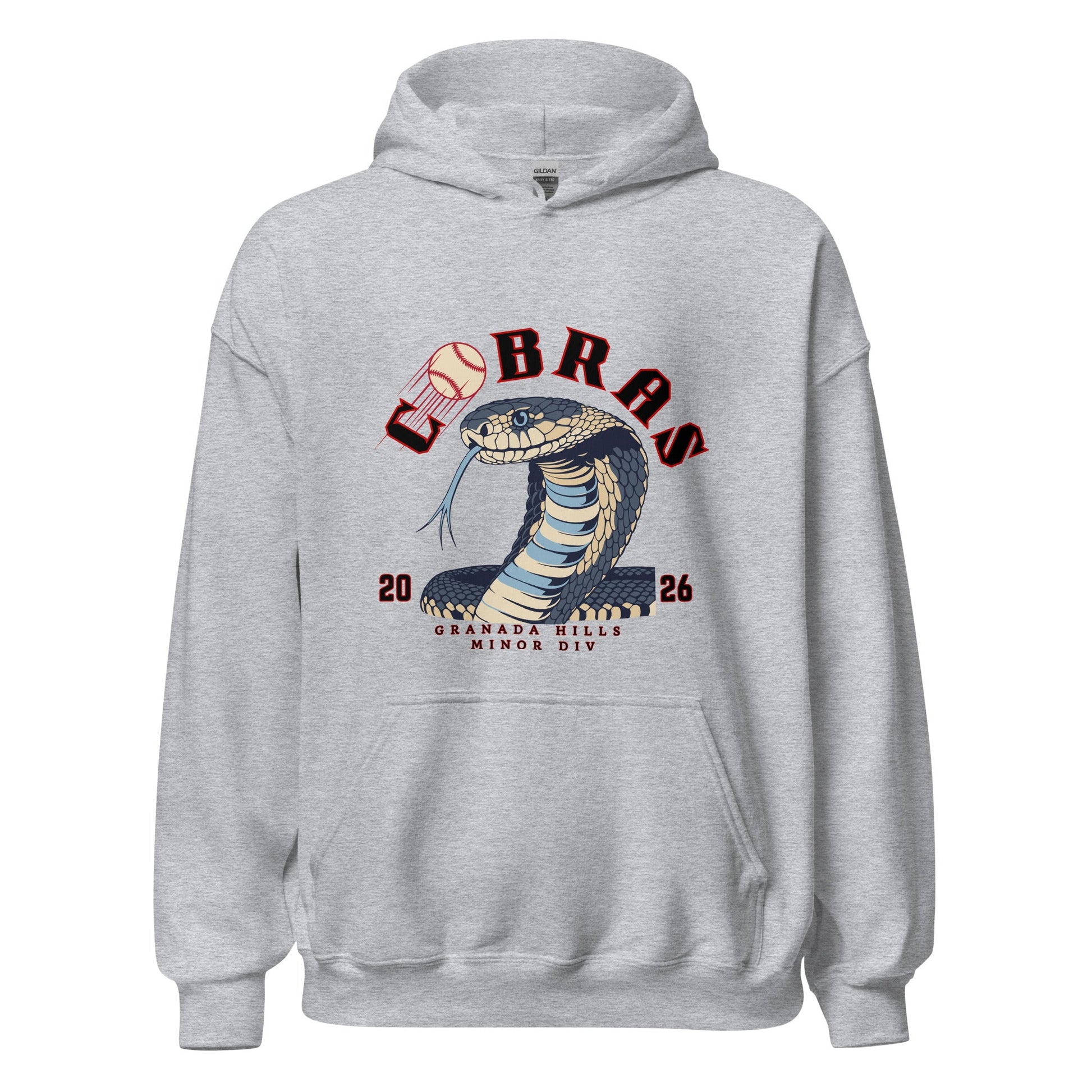 Classic | Hoodie | Cobras '26 | Minor Div Logo