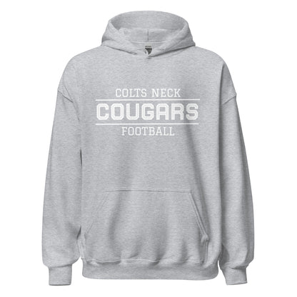 Classic | Hoodie | Colts Neck Cougars | Youth Tackle Football (AYF) | Script Logo