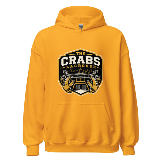 Classic | Hoodie | Crabs lax | Stadium Logo