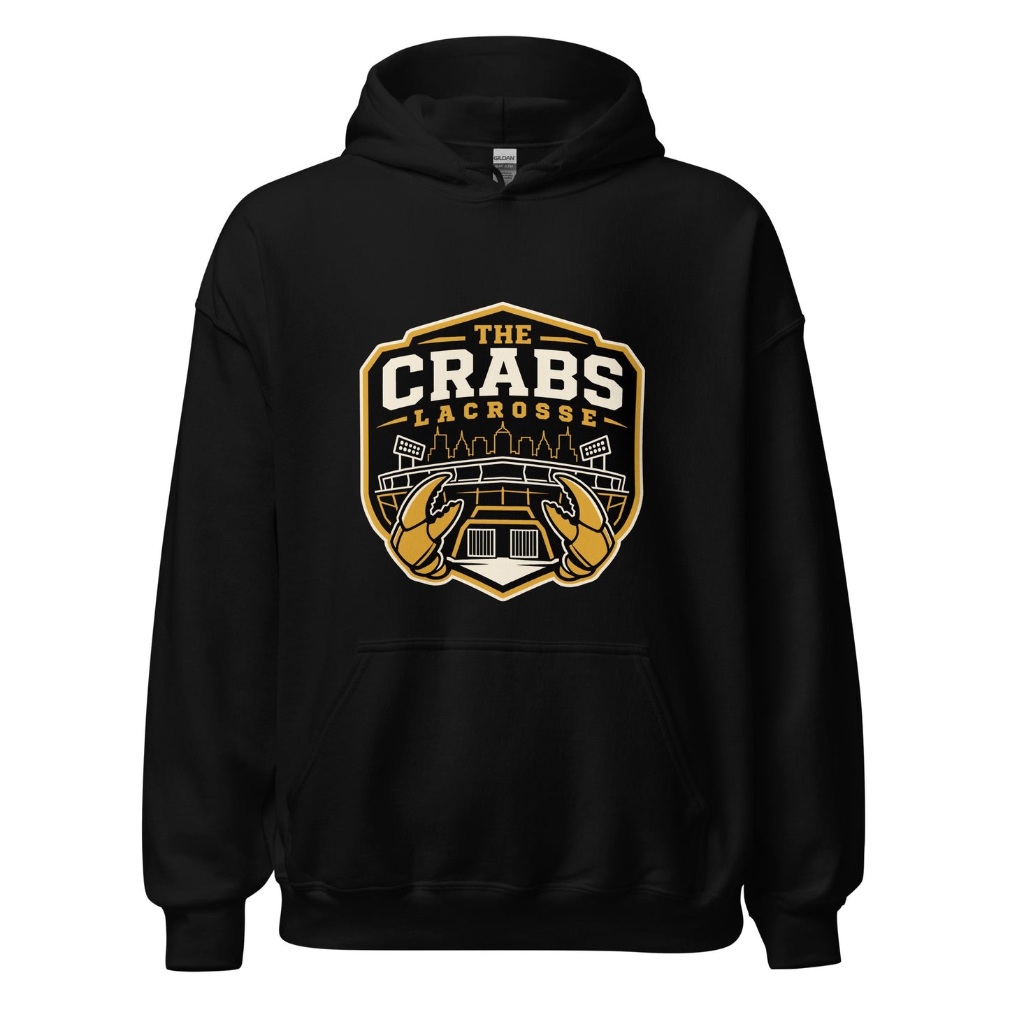Classic | Hoodie | Crabs lax | Stadium Logo