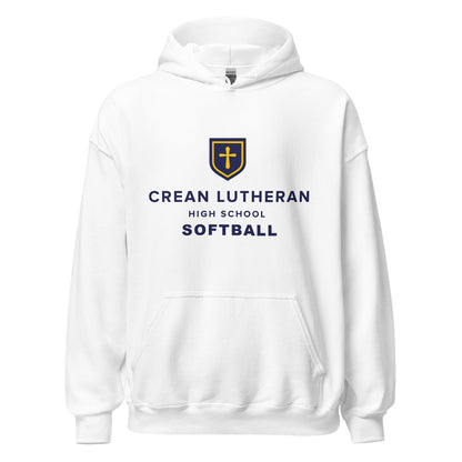 Classic | Hoodie | Crean Lutheran Softball | CLHS SB Logo