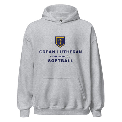 Classic | Hoodie | Crean Lutheran Softball | CLHS SB Logo