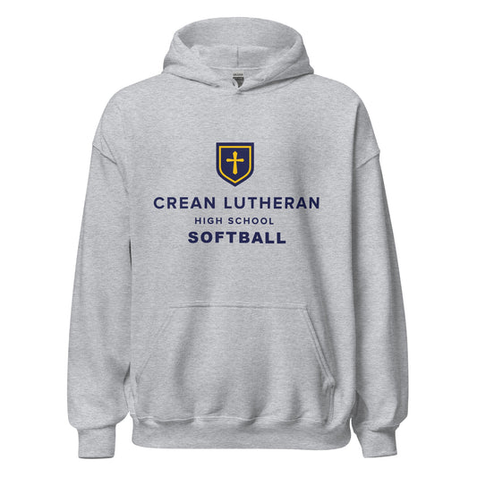 Classic | Hoodie | Crean Lutheran Softball | CLHS SB Logo