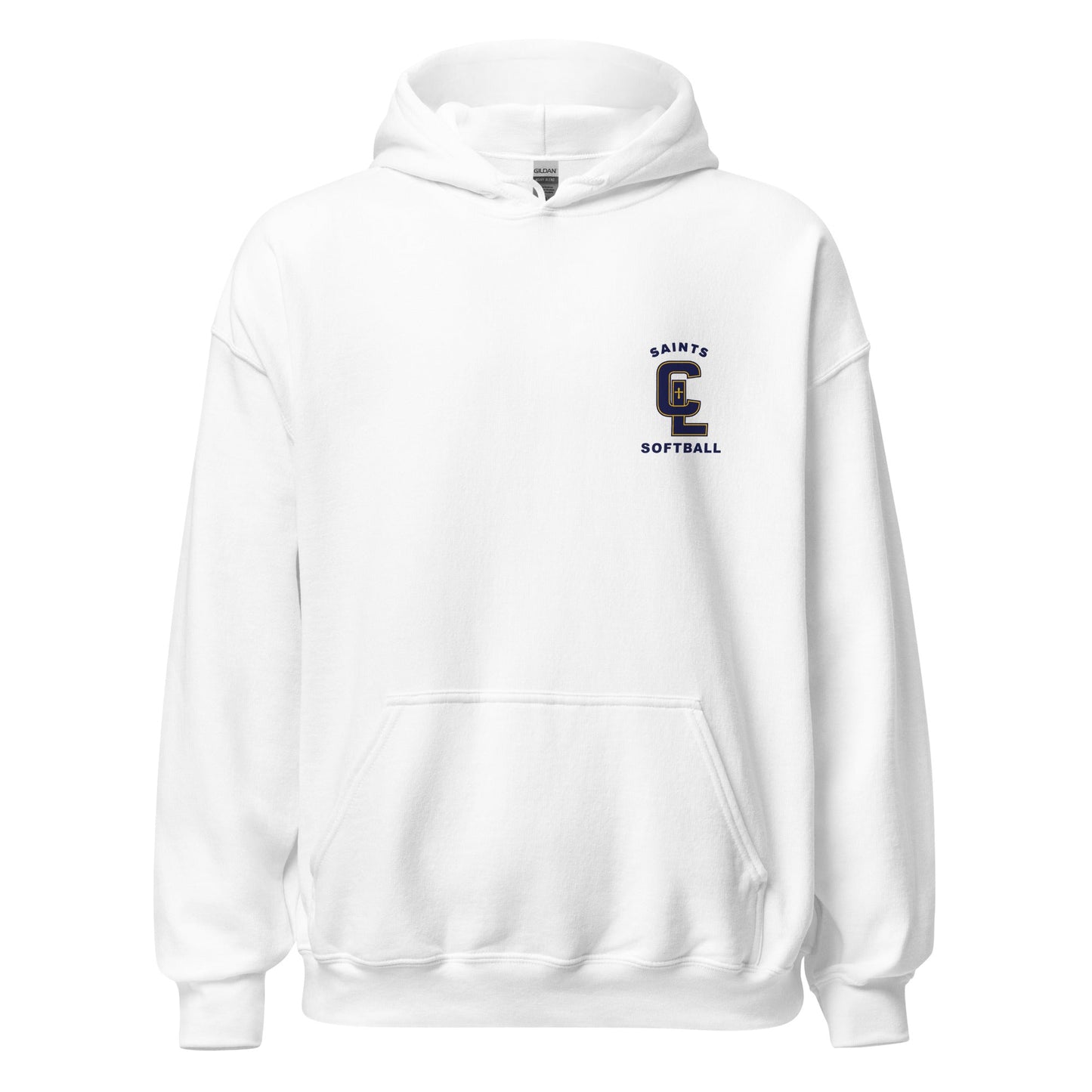 Classic | Hoodie | Crean Lutheran Softball | Navy CL Softball Logo