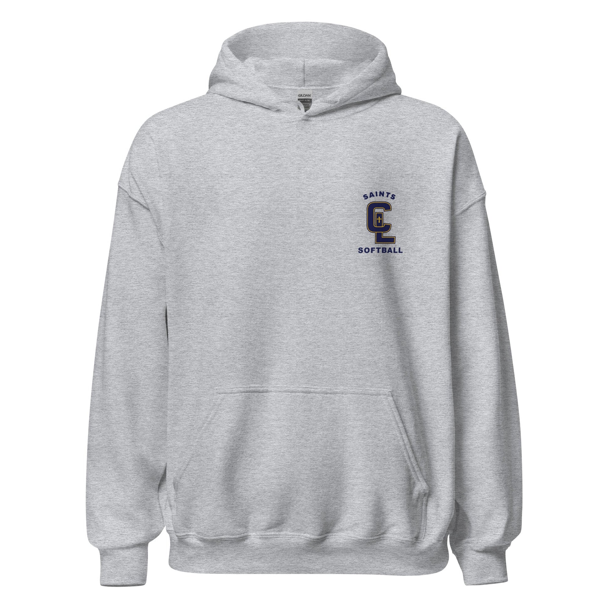 Classic | Hoodie | Crean Lutheran Softball | Navy CL Softball Logo