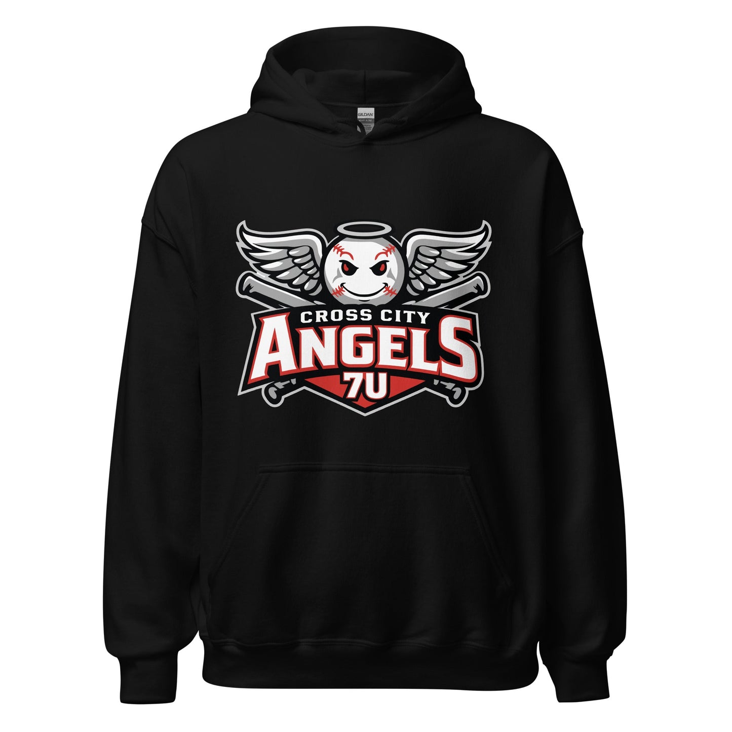 Classic | Hoodie | Cross City Angels | Winged Guardian Logo