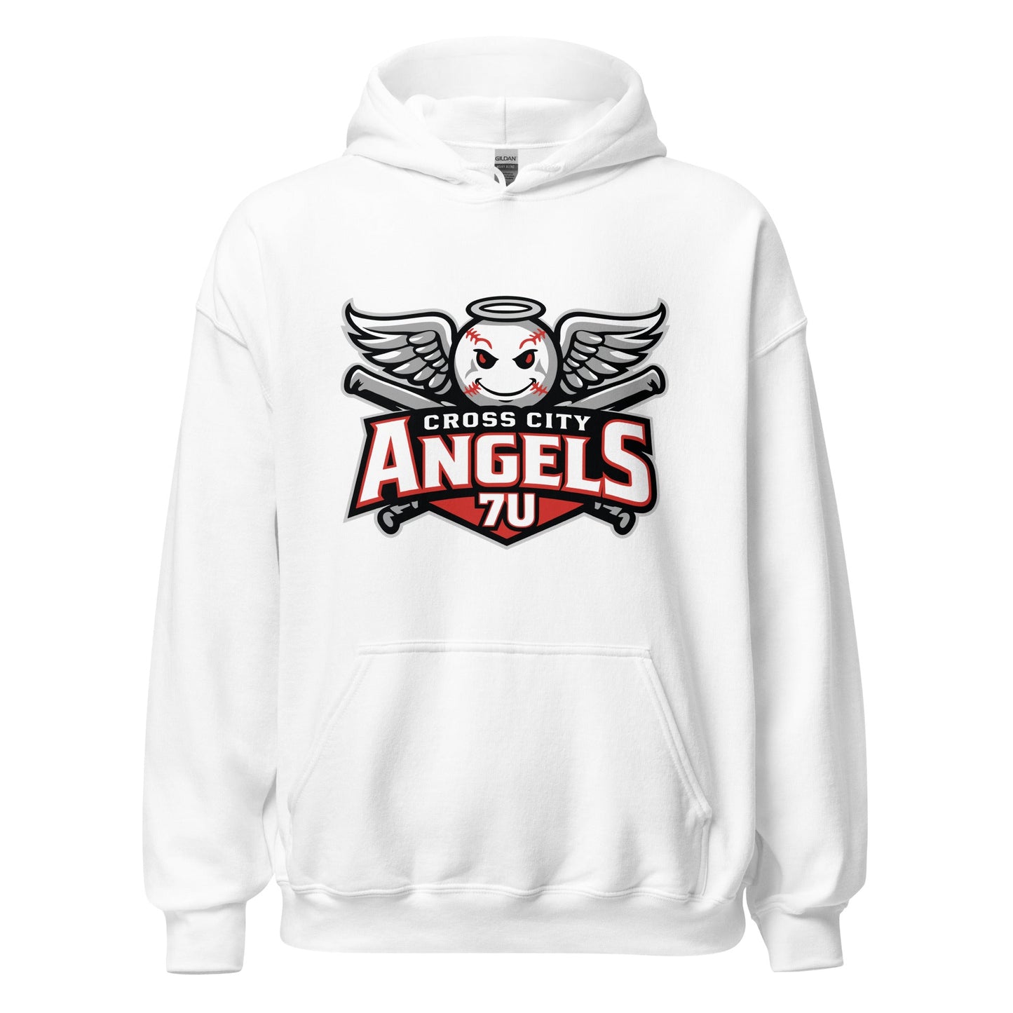 Classic | Hoodie | Cross City Angels | Winged Guardian Logo