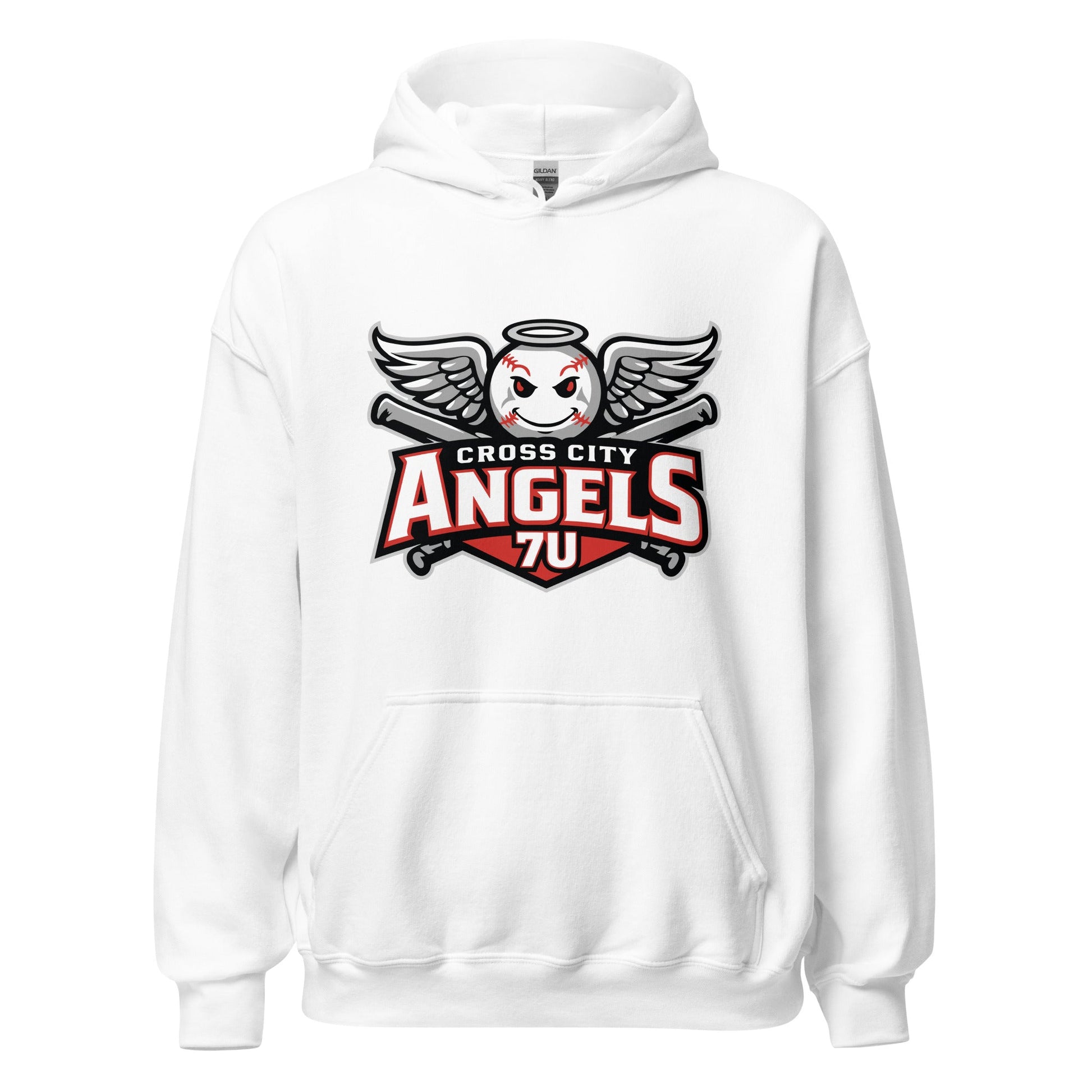 Classic | Hoodie | Cross City Angels | Winged Guardian Logo